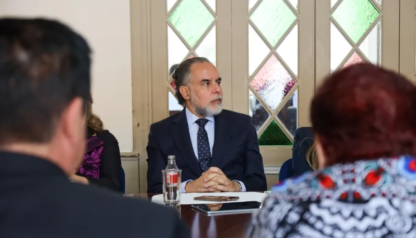 El ministro del Interior, Armando Benedetti.