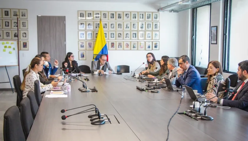 La reunión del Ministerio de Trabajo y los directivos del D1.