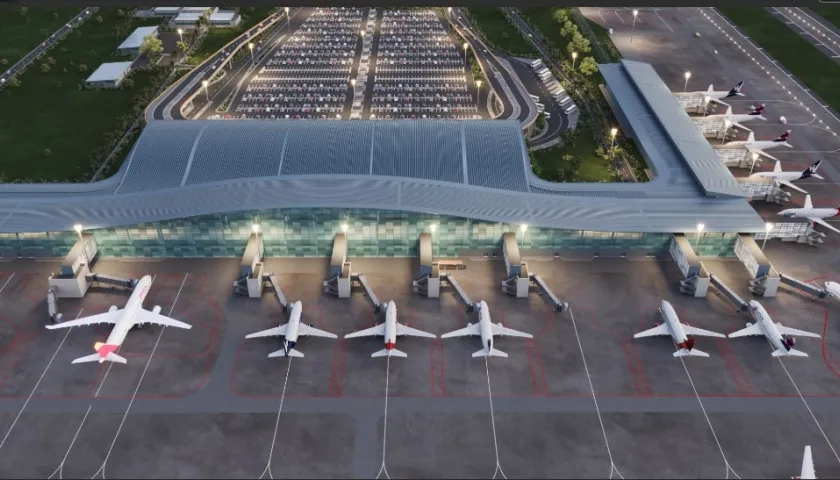 El proyecto del nuevo aeropuerto de la ciudad está a cargo de la empresa OINAC.