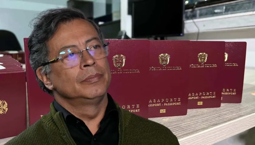 El Presidente Petro.