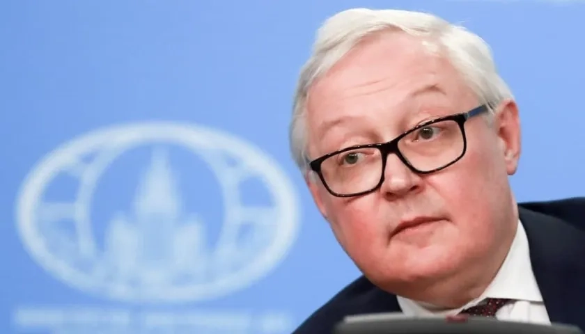 Viceministro de Exteriores ruso, Serguéi Riabkov.