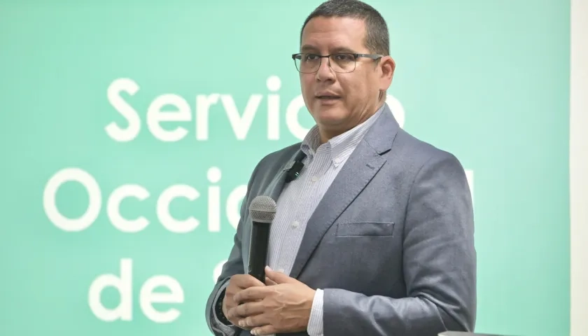 El superintendente de Salud, Giovanny Rubiano.