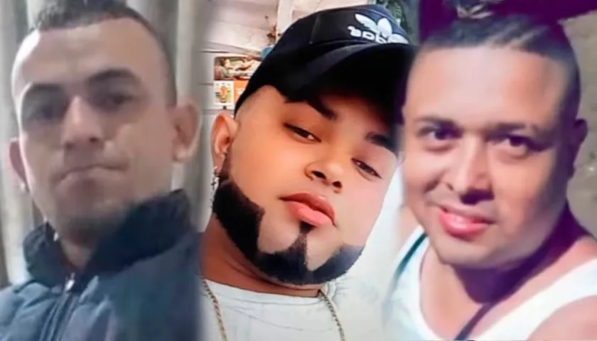  Brayan Enrique Rodríguez Soto, Erick José Colina Morales y Brayan Eduardo Cárdenas Vasco.