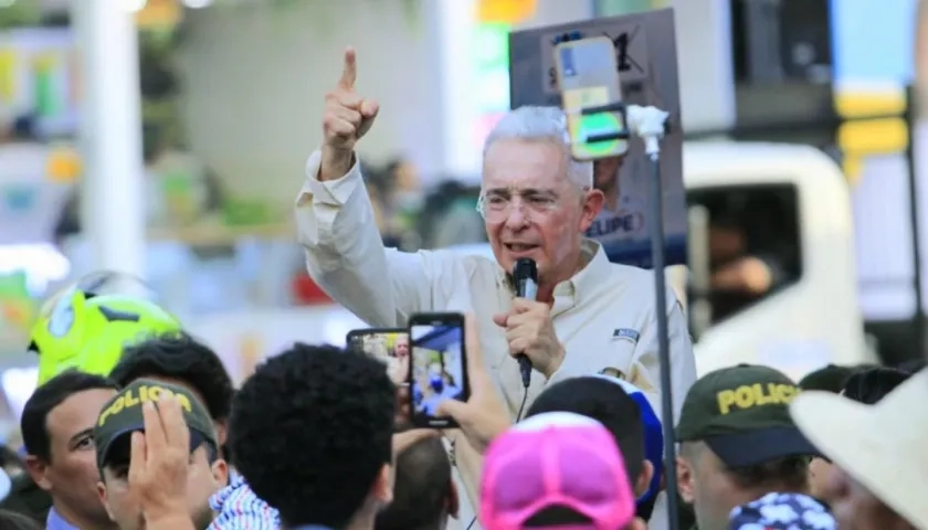 Expresidente Álvaro Uribe.