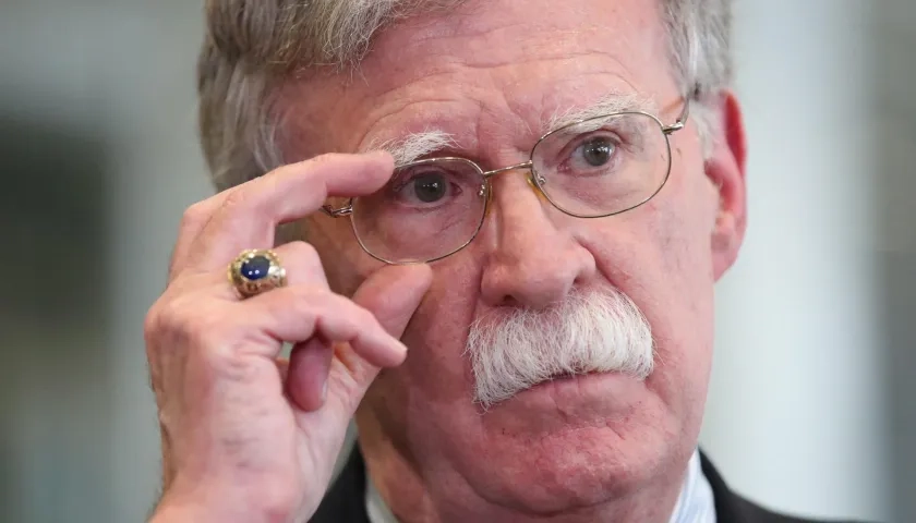 John Bolton, exasesor de seguridad nacional del presidente de Estados Unidos.