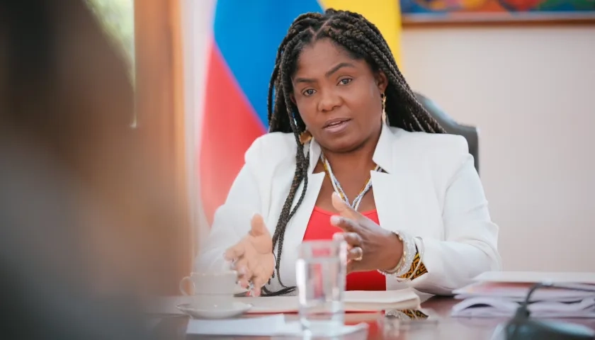 Francia Márquez, vicepresidenta de Colombia.