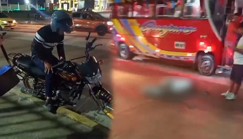 Los presuntos delincuentes cayeron a la altura de Éxito Metropolitano. 