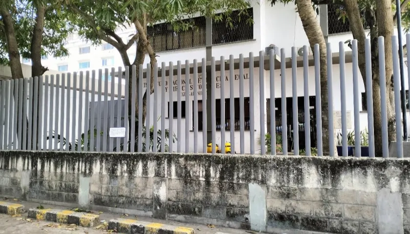 Fachada de Medicina Legal, en Barranquilla. 