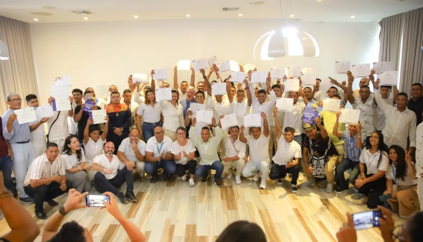 Pescadores artesanales.