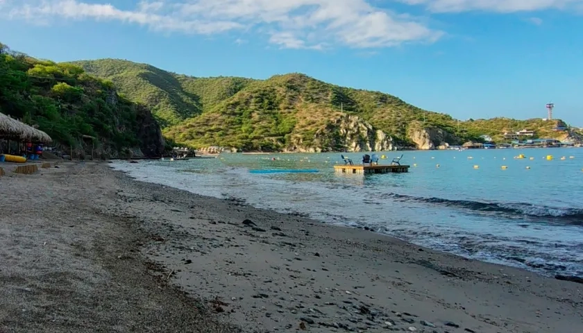 Aspecto de Playa Dormida, en Santa Marta. Imagen de referencia.