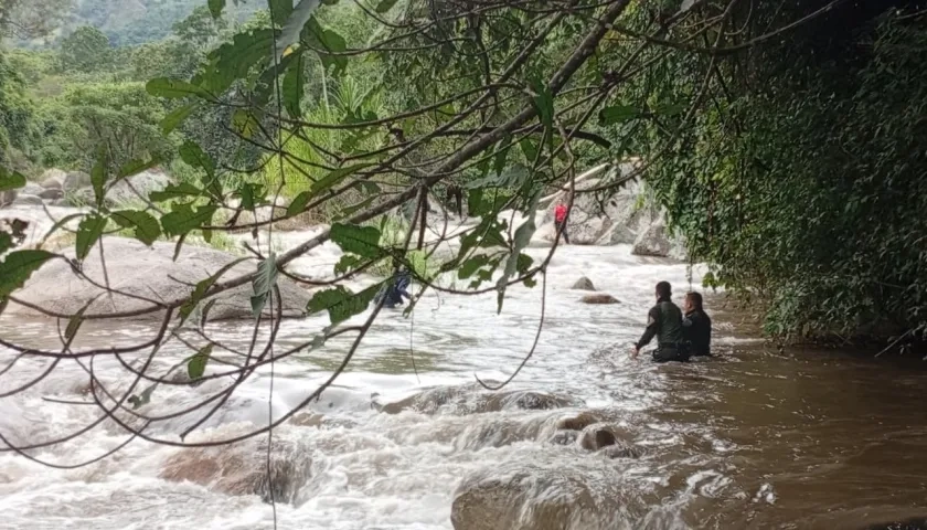 Sucedió en el río Peralonso.