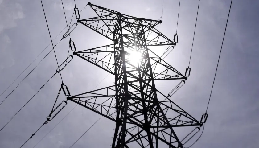 Aspecto de redes eléctricas.