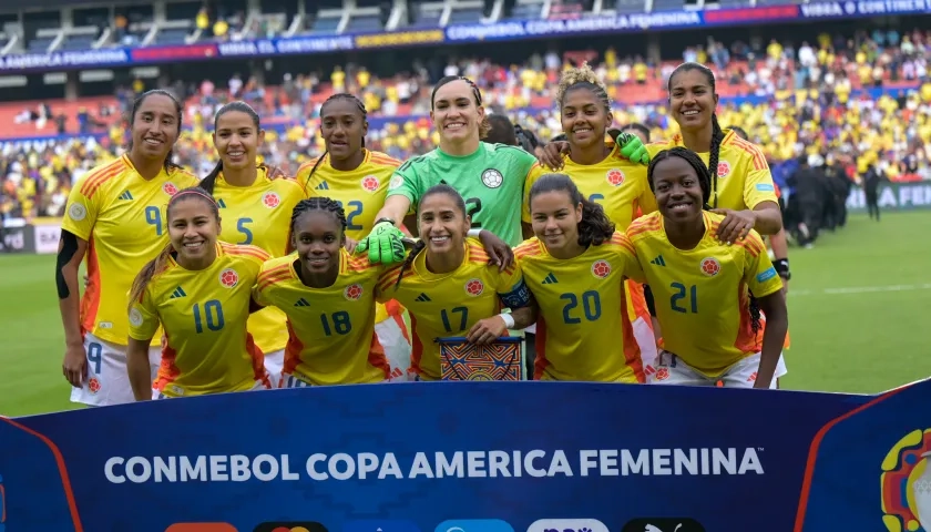 Selección Colombia subcampeona de la Copa América femenina de Ecuador.