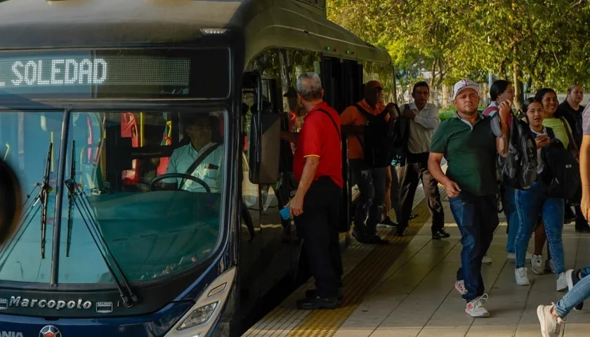 Servicio de Transmetro.