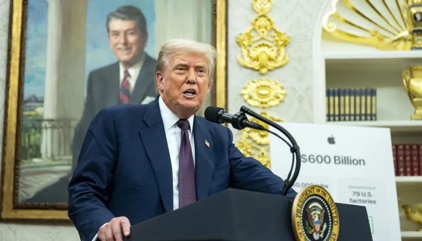 Donald Trump, presidente de Estados Unidos. 