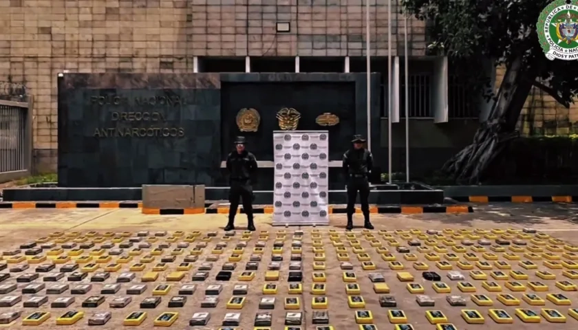 La droga tenía como destino Francia. 