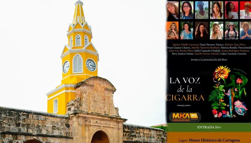 Las autoras de la antología.