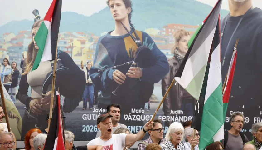 Protesta propalestina.