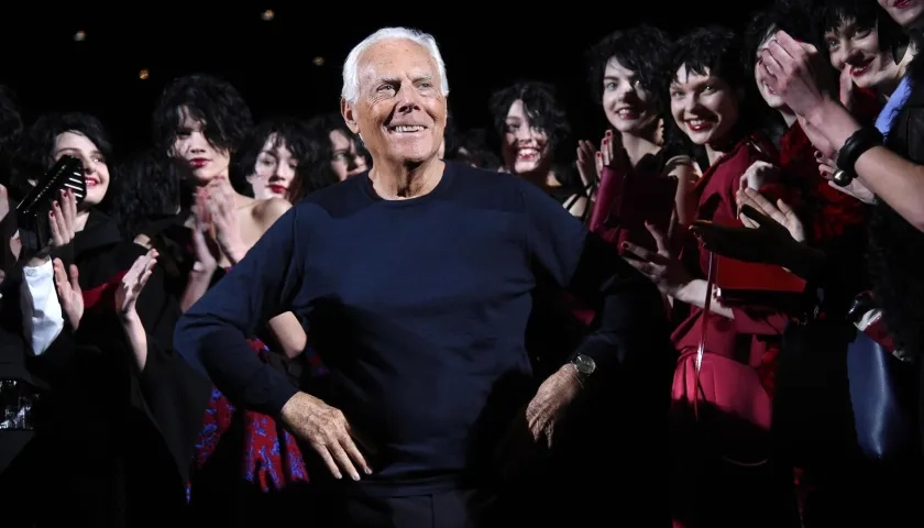 Giorgio Armani. 