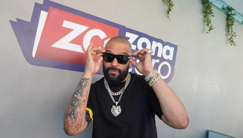 El Cata en las instalaciones de Zona Cero.