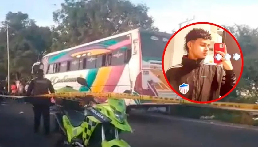 Lugar donde perdió la vida Anthony Junior Marino Obeso.