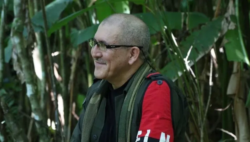 Antonio García, cabecilla del ELN.