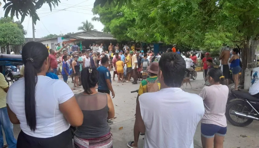 Ataque a bala en el barrio Santa Elena de Baranoa. 