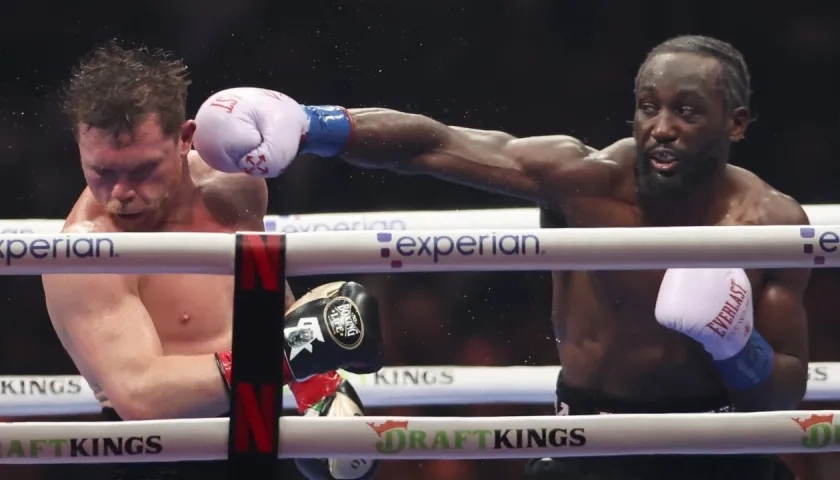 Saúl 'Canelo' Álvarez y Terence Crawford.