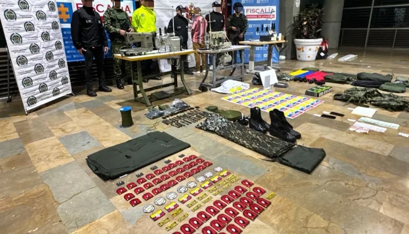 Señalado de confeccionar las indumentarias del frente 36 de las disidencias de las Farc.