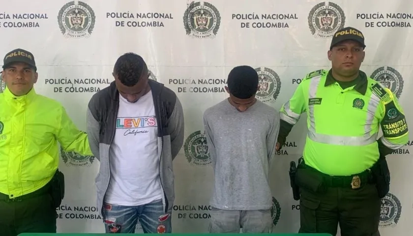  Jorge Isaac Barrios Toncel y Junior Mercado Barceló.