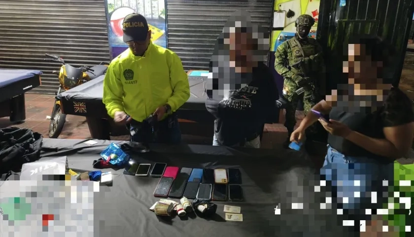 Captura de presuntos miembros de las ACSN