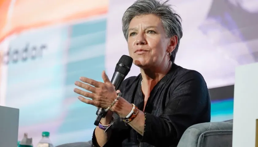 Claudia López, precandidata presidencial.