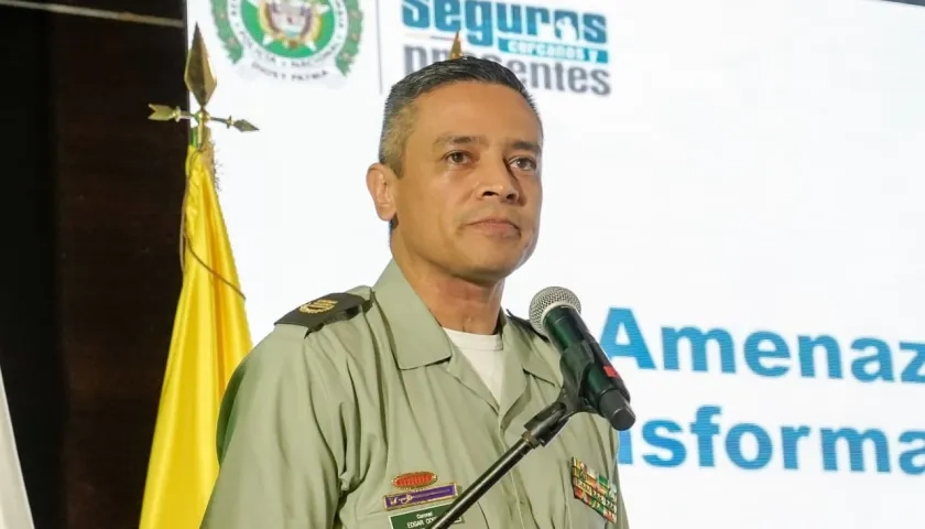  Coronel Edgar Andrés Correa Tobón, Director de Antisecuestro y Antiextorsión.