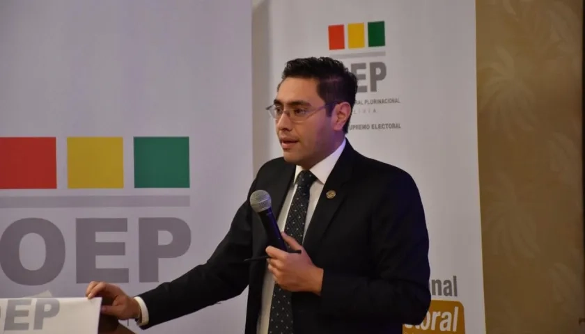 Magistrado Cristian Quiroz Romero.