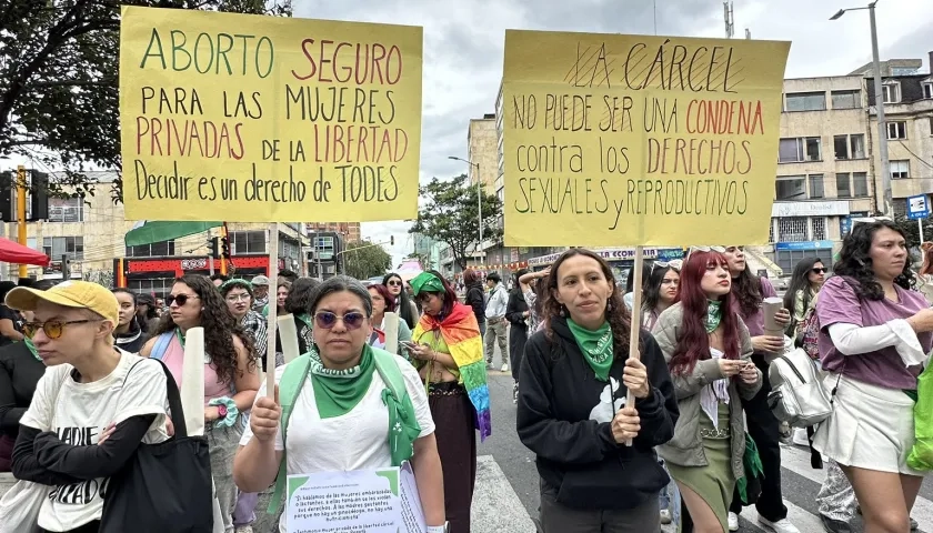 Día de Acción Global por el Aborto Legal y Seguro, en Bogotá