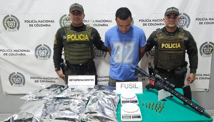 Daniel Berrío Sanabria, alias 'El Negro Daniel'.