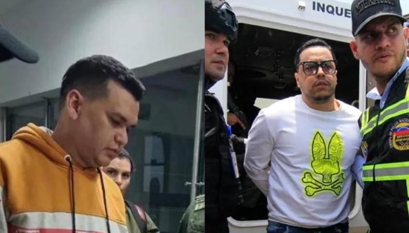 Digno Palomino y Jorge Diaz Collazos, alias 'Castor'.