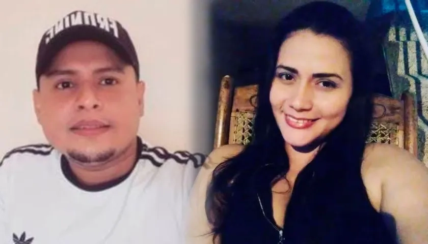 Edinson García y Johana Baca.