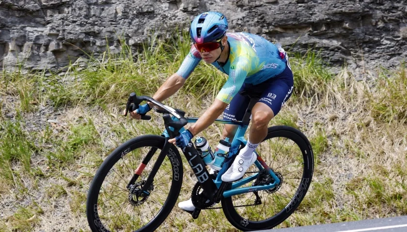 El corredor colombiano Sergio Higuita.