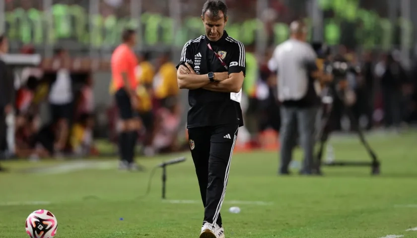 El entrenador Fernando Batista.