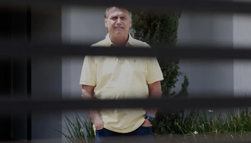 El expresidente de Brasil, Jair Bolsonaro.