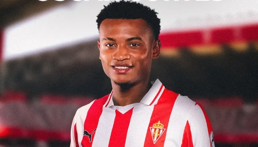Óscar Cortés, nuevo jugador del Sporting de Gijón.