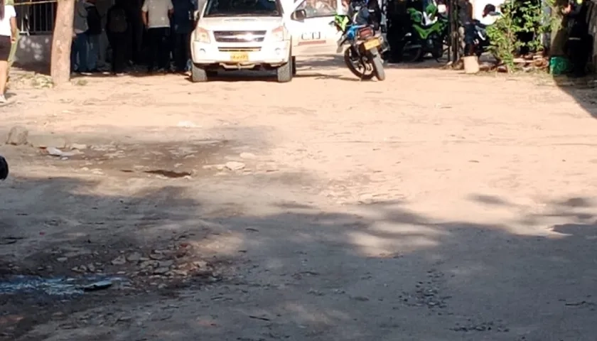 El CTI de la Fiscalía se encargó de la inspección del cuerpo. 