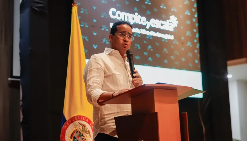 Jairo Aguilar, gobernador de La Guajira.