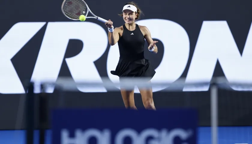 La estadounidense Iva Jovic.