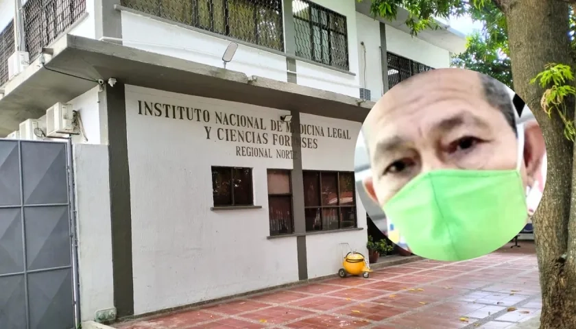 El cuerpo de Luis Fernando Poveda Jiménez se encuentra en Medicina Legal. 