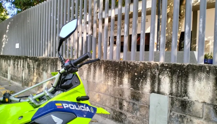 Fachada de Medicina Legal en Barranquilla.