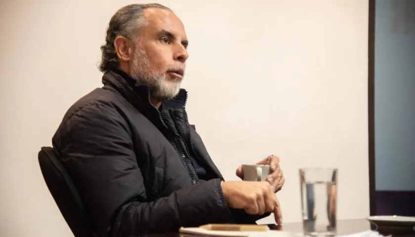 Armando Benedetti, ministro del Interior. 