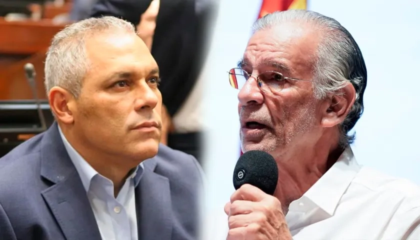 José David Name y Eduardo Verano.