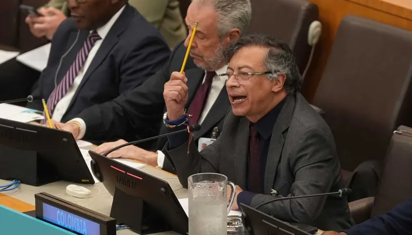 Presidente Petro en la ONU.